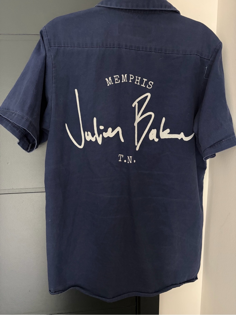 Julien Baker Little Oblivions Tour work shirt